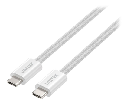 Kabel UNITEK Kabel USB-C PD 100W 1m - zwijany magnetycznie C14141AWH01-1M